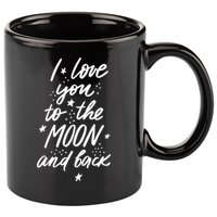 I Love You To The Moon And Back Cute Romantic 11oz C Handle Ceramic Mug