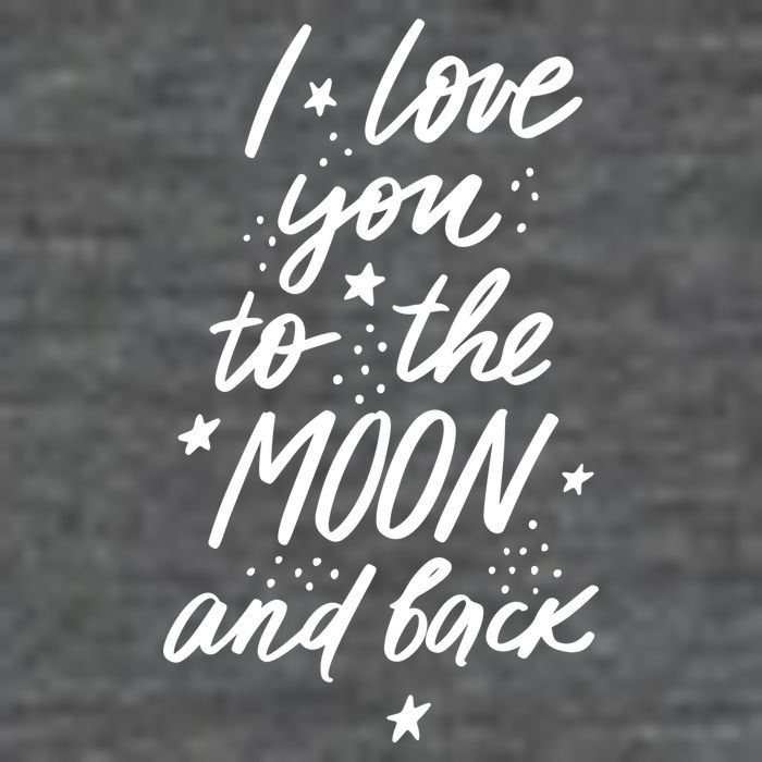 I Love You To The Moon And Back Cute Romantic 7 Panel Mesh Trucker Snapback Hat