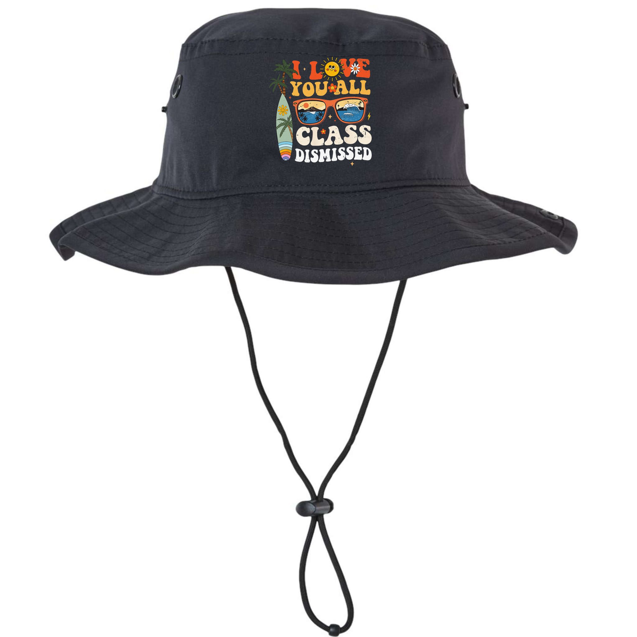 I Love You All Class Dismissed Teacher School Graduation Bucket Hat