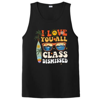 I Love You All Class Dismissed Teacher School Graduation PosiCharge Competitor Tank