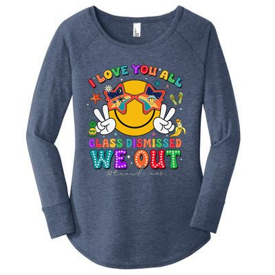 I Love You All Class Dismissed Last Day Of School Teacher Women's Perfect Tri Tunic Long Sleeve Shirt