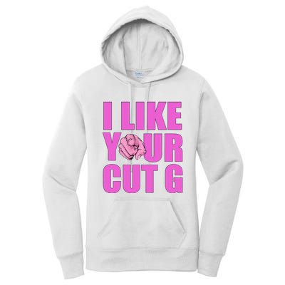 I Like Your Cut G Funny Vintage Women's Pullover Hoodie