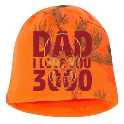 I Love You Dad 3000 Time Vintage Retro Hero G Fathers Day Gift Kati - Camo Knit Beanie