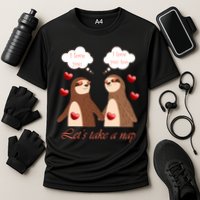 I Love You Let's Take A Nap Cooling Performance Crew T-Shirt