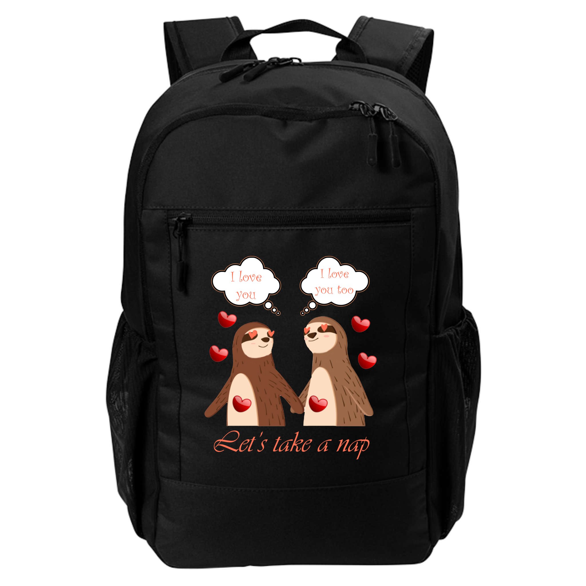 I Love You Let's Take A Nap Backpack