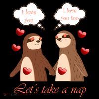 I Love You Let's Take A Nap Kids T-Shirt