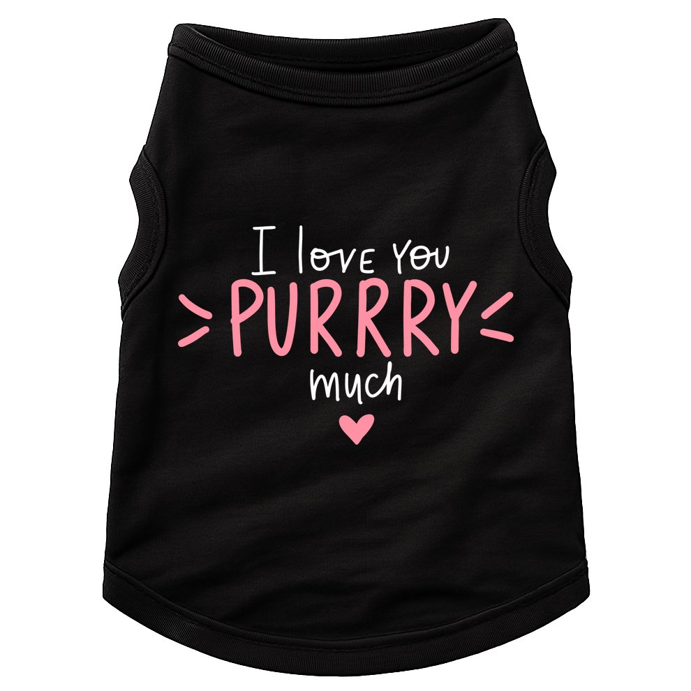 I Love You Purry Much Cute Gift Doggie Tank