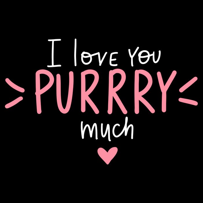 I Love You Purry Much Cute Gift Cooling Performance Crew T-Shirt