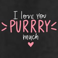 I Love You Purry Much Cute Gift Beanie