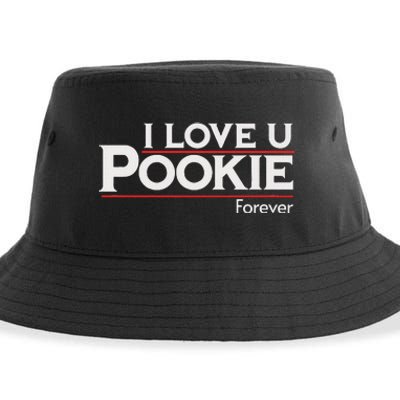 I Love You Pookie Forever Sustainable Bucket Hat