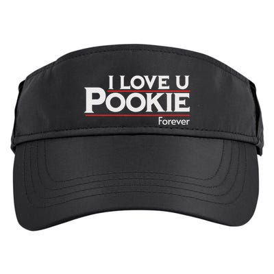 I Love You Pookie Forever Adult Drive Performance Visor