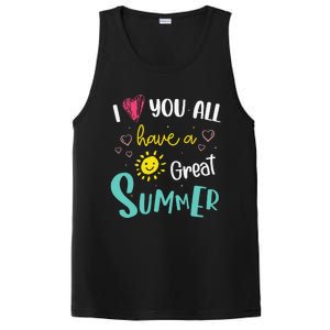 I Love You All Have a Great Summer Teacher for Wo PosiCharge Competitor Tank