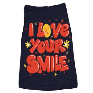 I Love Your Smile Happy Cute Gift Doggie Tank