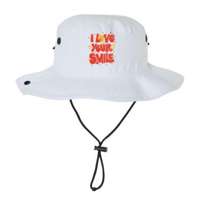 I Love Your Smile Happy Cute Gift Legacy Cool Fit Booney Bucket Hat