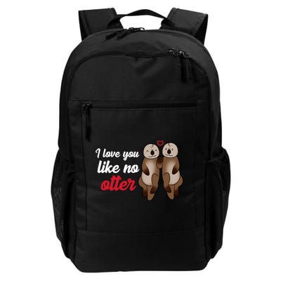 I Love You Like No Otter Cute Gift Backpack