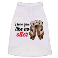 I Love You Like No Otter Cute Gift Doggie Tank