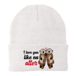 I Love You Like No Otter Cute Gift Knit Cap Winter Beanie