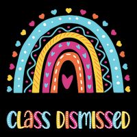I Love You All Class Dismissed Drawstring Bag