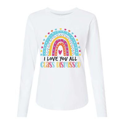 I Love You All Class Dismissed Womens Cotton Relaxed Long Sleeve T-Shirt