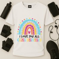 I Love You All Class Dismissed Cooling Performance Crew T-Shirt