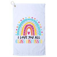 I Love You All Class Dismissed Golf Towel