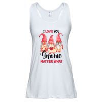 I Love You Gnome Matter What Gift For Vaalentine Day Ladies Essential Flowy Tank