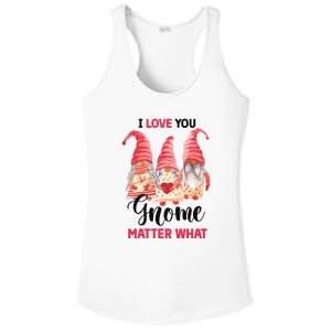 I Love You Gnome Matter What Gift For Vaalentine Day Ladies PosiCharge Competitor Racerback Tank