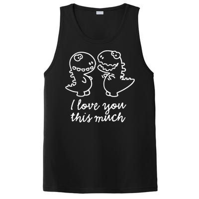 I Love You This Much Romantic PosiCharge Competitor Tank