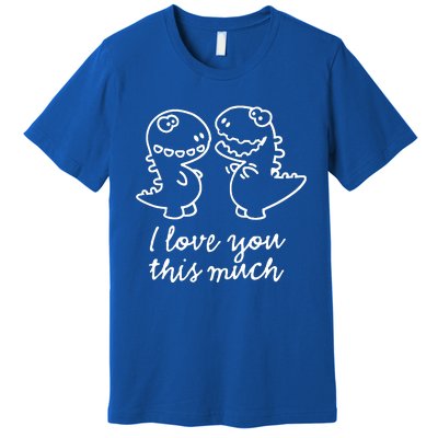 I Love You This Much Romantic Premium T-Shirt