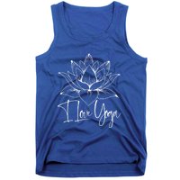 I Love Yoga Lotus Gift Tank Top