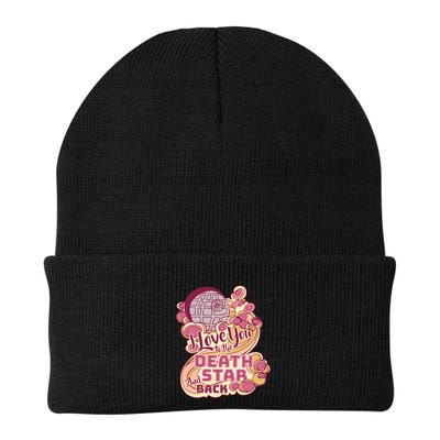 I Love You To The Death Star And Back Couple Valentine's Day Aniversary Beanie