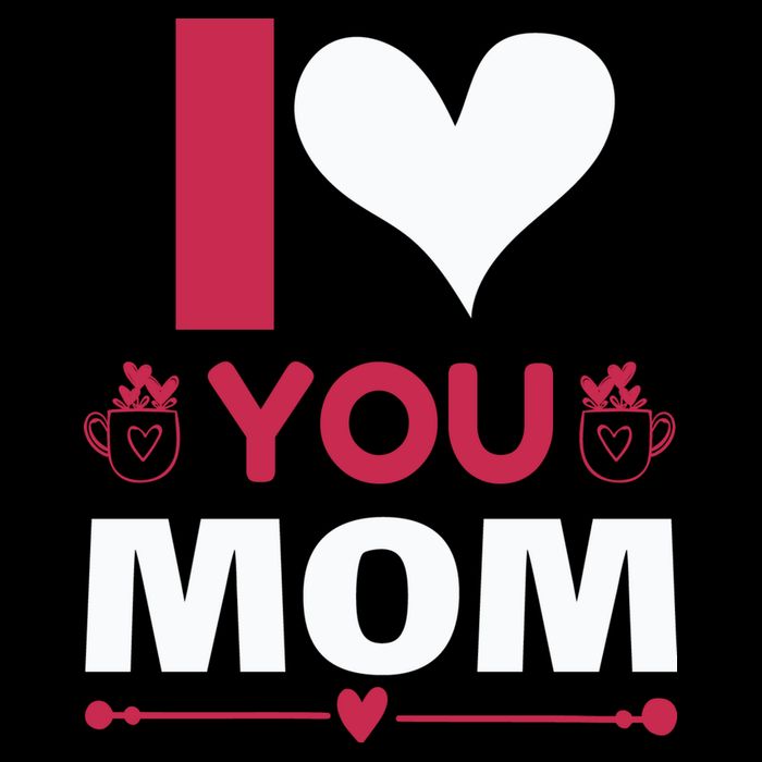 I Love You Mom Tall T-Shirt