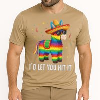 Id Let You Hit It Funny Pinata Sombrero Rainbow Fiesta Gift Cooling Performance Crew T-Shirt