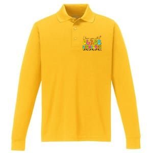 I Love You All Class Dismissed Last Day Of School Teacher Performance Long Sleeve Polo