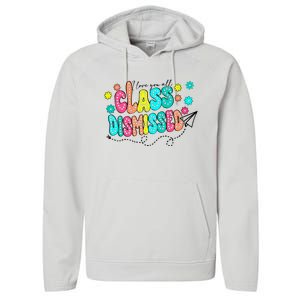 I Love You All Class Dismissed Performance Fleece Hoodie