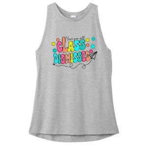 I Love You All Class Dismissed Ladies PosiCharge Tri-Blend Wicking Tank