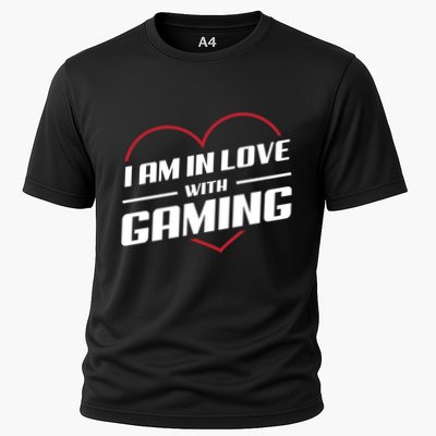 Ich Liebe Zocken! I Am In Love With Gaming! Gaming Console Cool Gift Performance Shirt