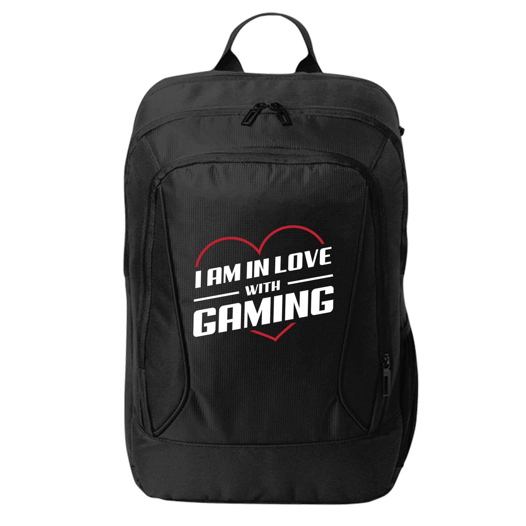 Ich Liebe Zocken! I Am In Love With Gaming! Gaming Console Cool Gift City Backpack