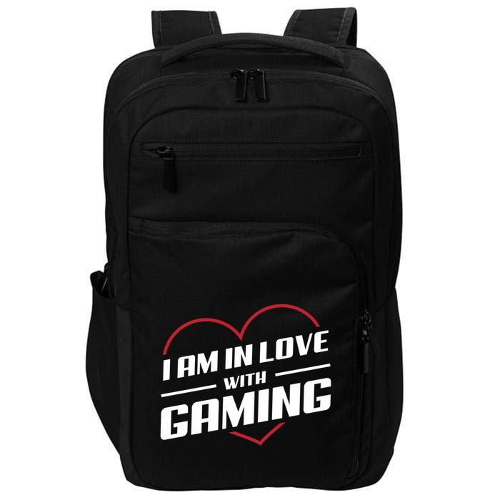 Ich Liebe Zocken! I Am In Love With Gaming! Gaming Console Cool Gift Impact Tech Backpack