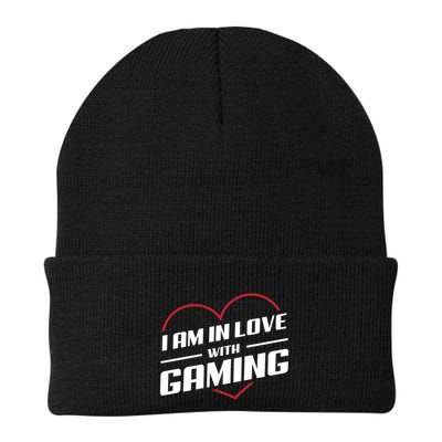 Ich Liebe Zocken! I Am In Love With Gaming! Gaming Console Cool Gift Beanie