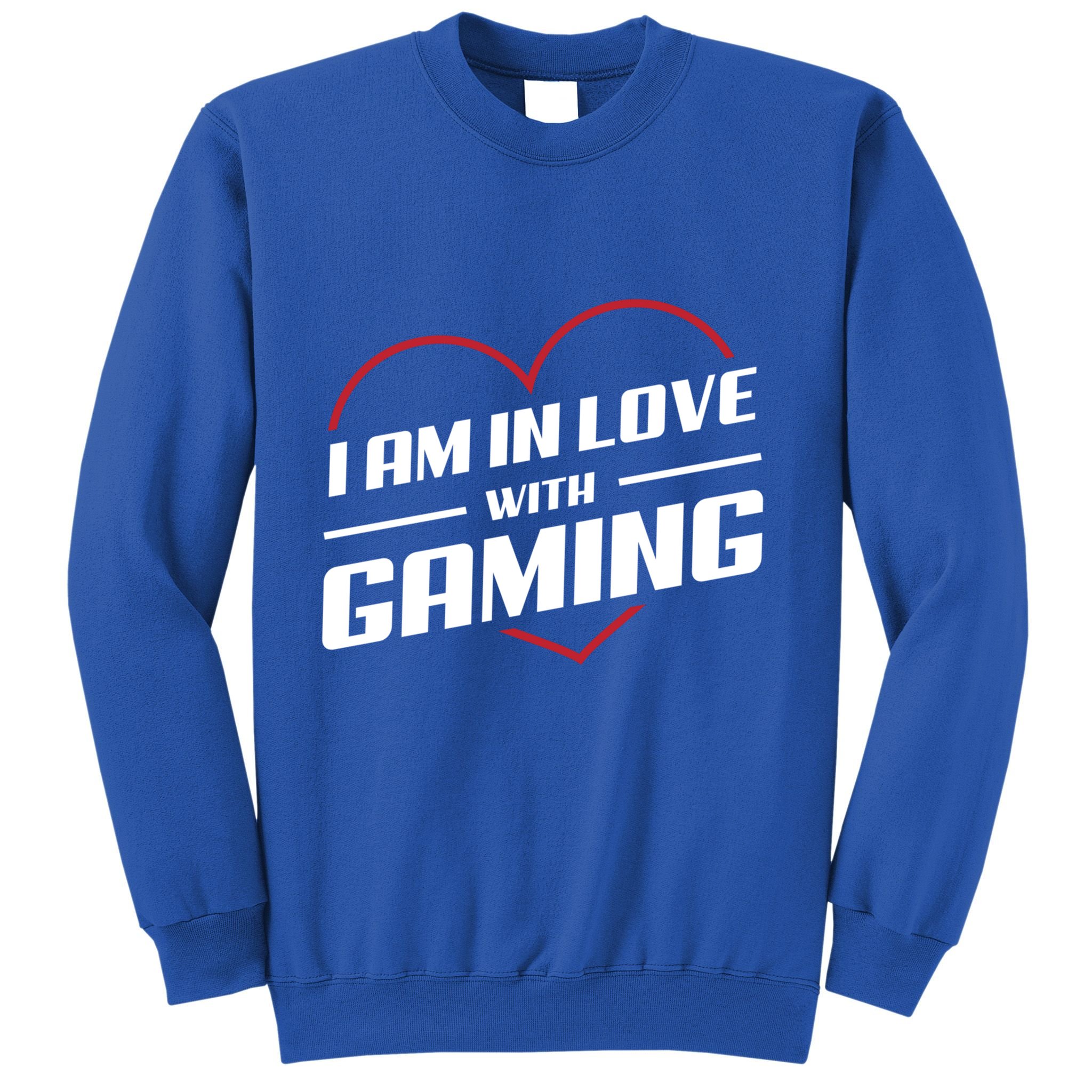 Ich Liebe Zocken! I Am In Love With Gaming! Gaming Console Cool Gift Sweatshirt