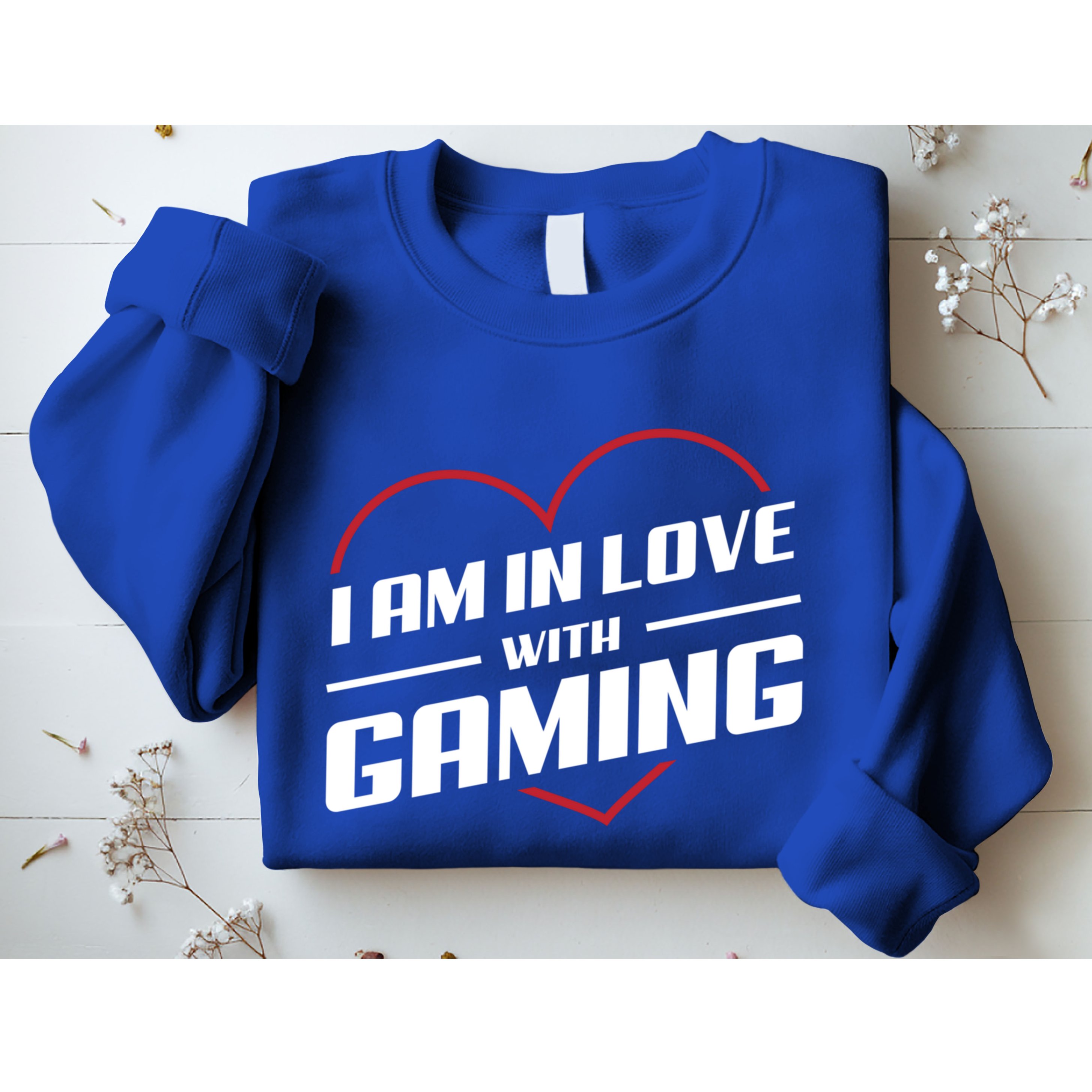 Ich Liebe Zocken! I Am In Love With Gaming! Gaming Console Cool Gift Sweatshirt