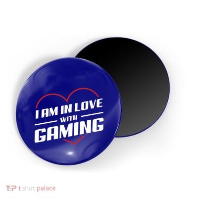 Ich Liebe Zocken! I Am In Love With Gaming! Gaming Console Cool Gift Magnet
