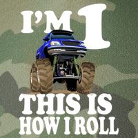 I'm 1 This Is How I Roll Legacy Tie Dye Trucker Hat