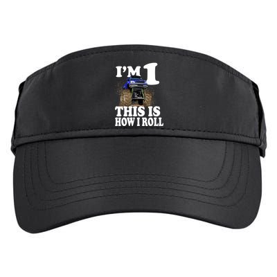 I'm 1 This Is How I Roll Adult Drive Performance Visor
