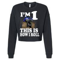 I'm 1 This Is How I Roll Cropped Pullover Crew