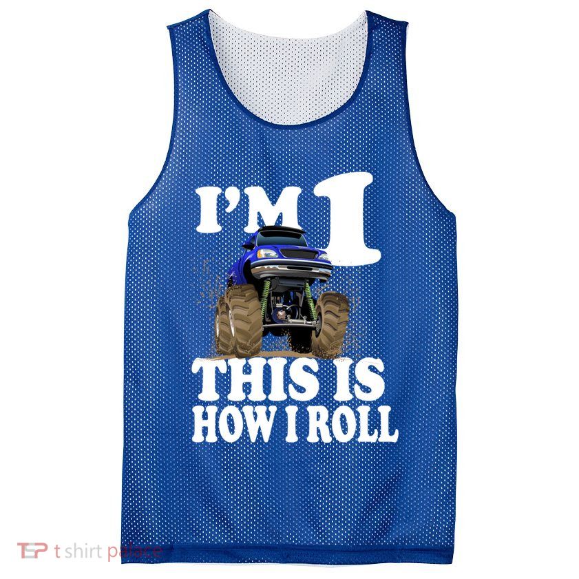 I'm 1 This Is How I Roll Mesh Reversible Basketball Jersey Tank