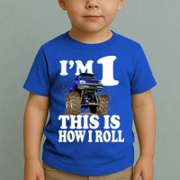 I'm 1 This Is How I Roll Toddler T-Shirt