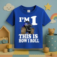 I'm 1 This Is How I Roll Toddler T-Shirt