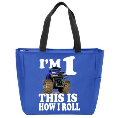 I'm 1 This Is How I Roll Zip Tote Bag